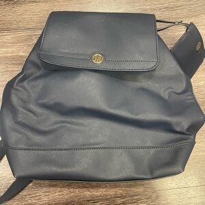 Tommy Hilfiger navy blue backpack/purse
